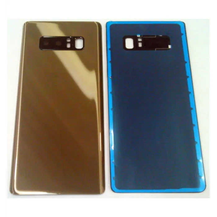 Tapa trasera o tapa bateria dorada para SAMSUNG GALAXY NOTE 8 N950F mas lente camara calidad premium
