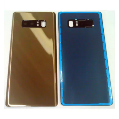 Tapa trasera o tapa bateria dorada para SAMSUNG GALAXY NOTE 8 N950F mas lente camara calidad premium