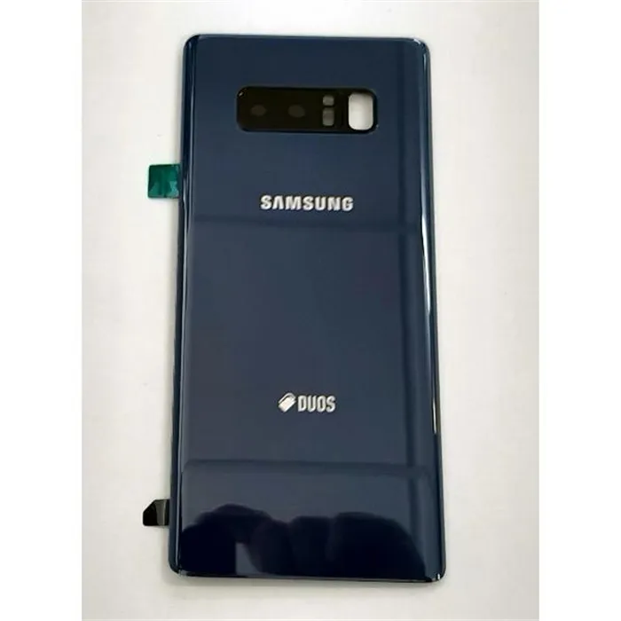 Tapa trasera o tapa bateria azul para Samsung Galaxy Note 8 SM-N950F GH82-14985B Service Pack