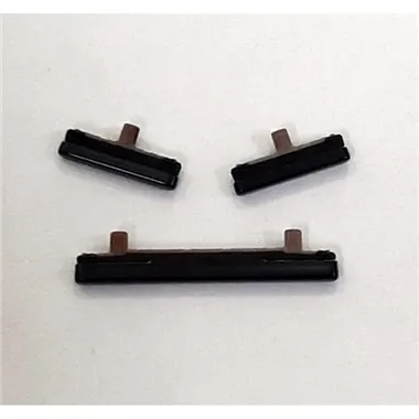 Set 3 botones negros para Samsung Galaxy Note 8 SM-N950F calidad premium