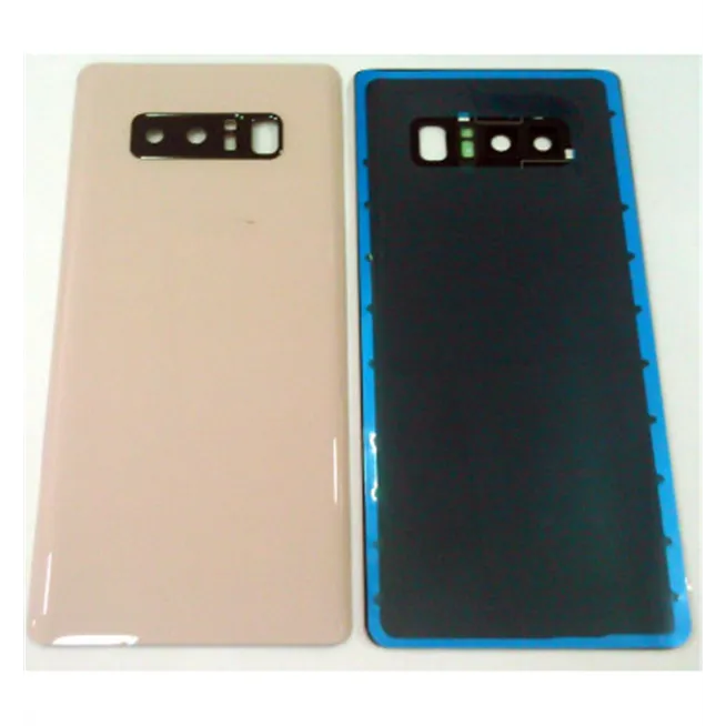 Tapa trasera o tapa bateria rosa para SAMSUNG GALAXY NOTE 8 N950F mas lente camara calidad premium