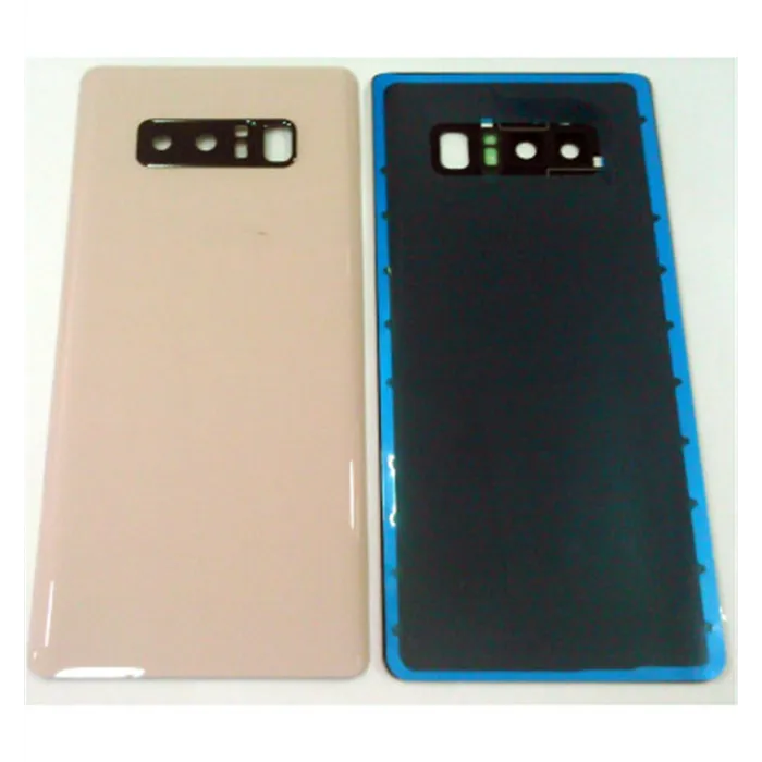 Tapa trasera o tapa bateria rosa para SAMSUNG GALAXY NOTE 8 N950F mas lente camara calidad premium