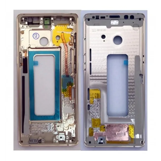 Samsung Galaxy Note 8 N950F carcasa central o marco dorado premium