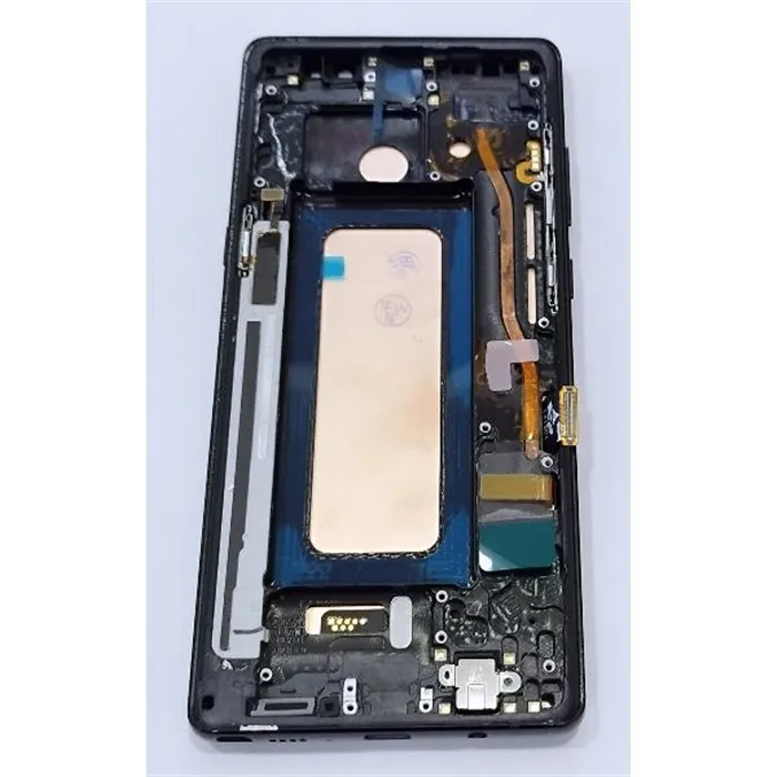 Pantalla lcd para Samsung Galaxy Note 8 N950F mas tactil negro con marco negro Incell