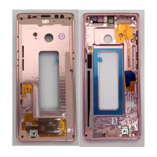 Samsung Galaxy Note 8 N950F carcasa central o marco rosa premium