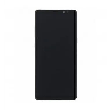 Samsung GH97-21065B N950 N950F Galaxy Note 8 pantalla lcd + táctil negro + marco azul premium