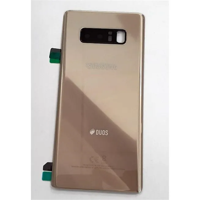 Tapa trasera o tapa bateria dorada para Samsung Galaxy Note 8 SM-N950F GH82-14985D Service Pack