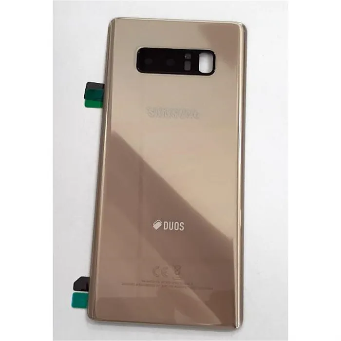 Tapa trasera o tapa bateria dorada para Samsung Galaxy Note 8 SM-N950F GH82-14985D Service Pack