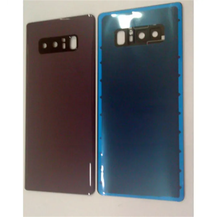 tapa trasera o tapa bateria gris para SAMSUNG GALAXY NOTE 8 N950F mas lente camara calidad premium