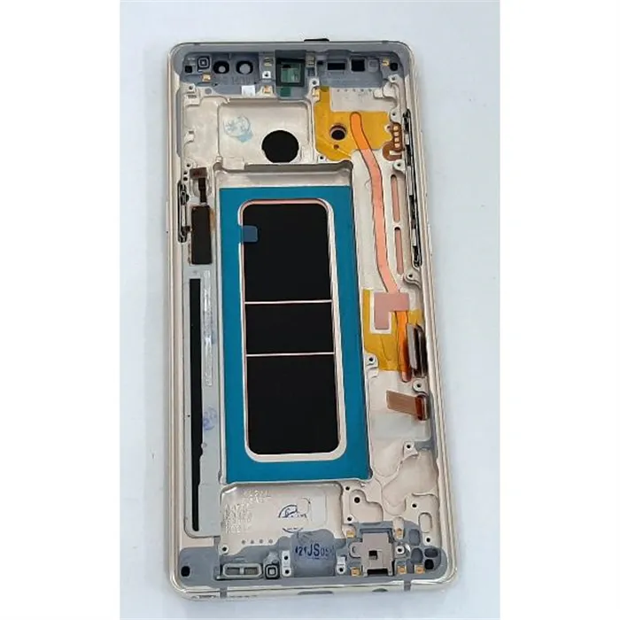 Pantalla oled para Samsung Galaxy Note 8 SM-N950F mas tactil negro mas marco dorado compatible
