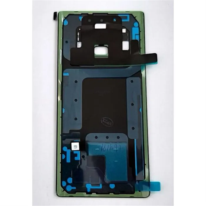Tapa trasera o tapa bateria negra para Samsung Galaxy Note 9 N960 SM-N960 GH82-16920A Service Pack