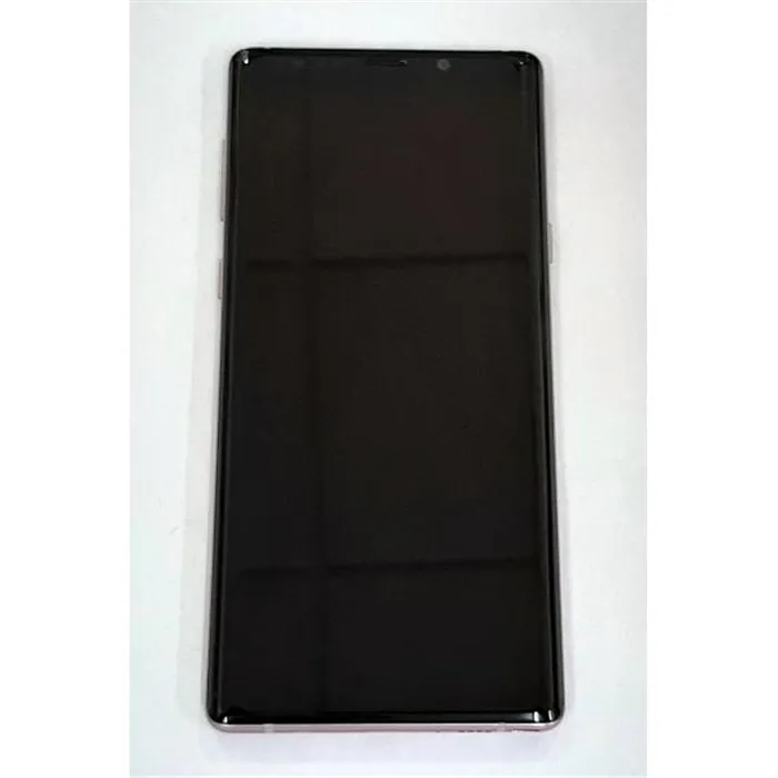 Pantalla lcd calidad oled para Samsung Galaxy Note 9 N960Fmas tactil negro mas marco purpura compatible