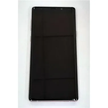 Pantalla lcd calidad oled para Samsung Galaxy Note 9 N960Fmas tactil negro mas marco purpura compatible