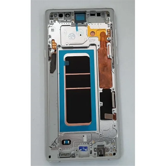 Pantalla lcd calidad oled para Samsung Galaxy Note 9 N960F mas tactil negro mas marco plata compatible