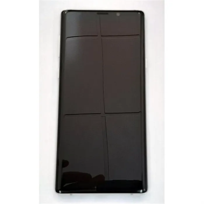 Pantalla lcd calidad oled para Samsung Galaxy Note 9 N960F mas tactil negro mas marco plata compatible