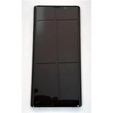 Pantalla lcd calidad oled para Samsung Galaxy Note 9 N960F mas tactil negro mas marco plata compatible