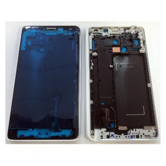 Samsung Galaxy Note Edge N915 SM-915 carcasa central blanca 