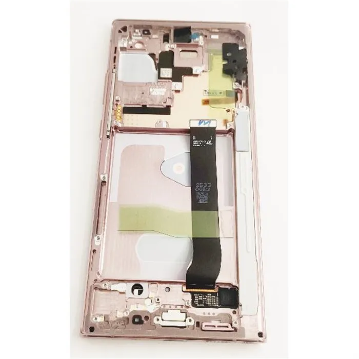 Pantalla LCD mas tactil negro Samsung Galaxy note 20 ultra 4g 5g SM-N985F N986F GH82-31459D marco bronce service pa