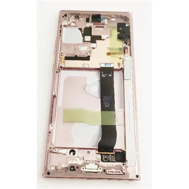 Pantalla LCD mas tactil negro Samsung Galaxy note 20 ultra 4g 5g SM-N985F N986F GH82-31459D marco bronce service pa