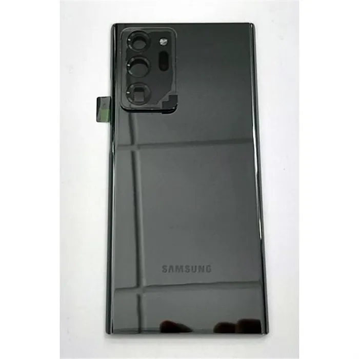 Tapa trasera o tapa bateria negra para Samsung Galaxy Note 20 Ultra SM-N986F GH82-23281A Service Pack