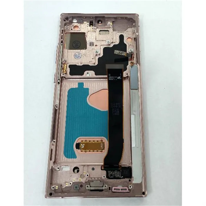 Pantalla lcd calidad oled para Samsung Galaxy Note 20 Ultra SM-N986F mas tactil negro mas marco dorado 