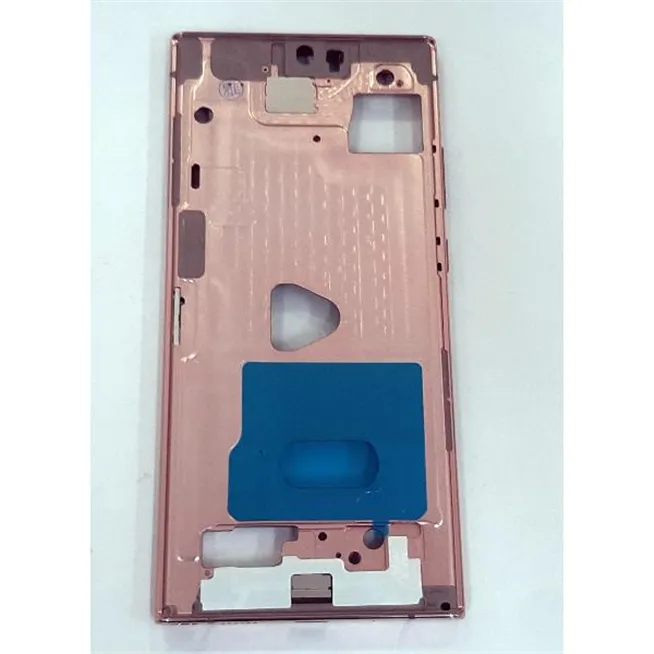 Carcasa central o marco rosa para Samsung Galaxy Note 20 Ultra SM-N986F Note 20 Ultra 5G calidad premium