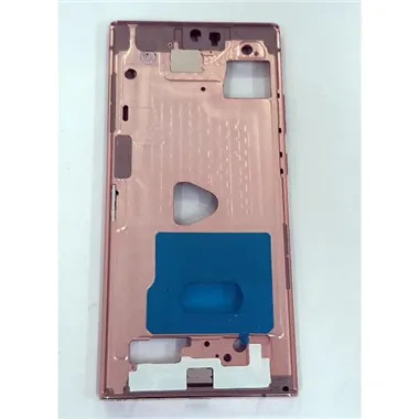 Carcasa central o marco rosa para Samsung Galaxy Note 20 Ultra SM-N986F Note 20 Ultra 5G calidad premium