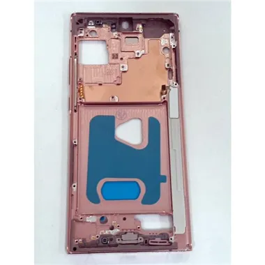 Carcasa central o marco rosa para Samsung Galaxy Note 20 Ultra SM-N986F Note 20 Ultra 5G calidad premium