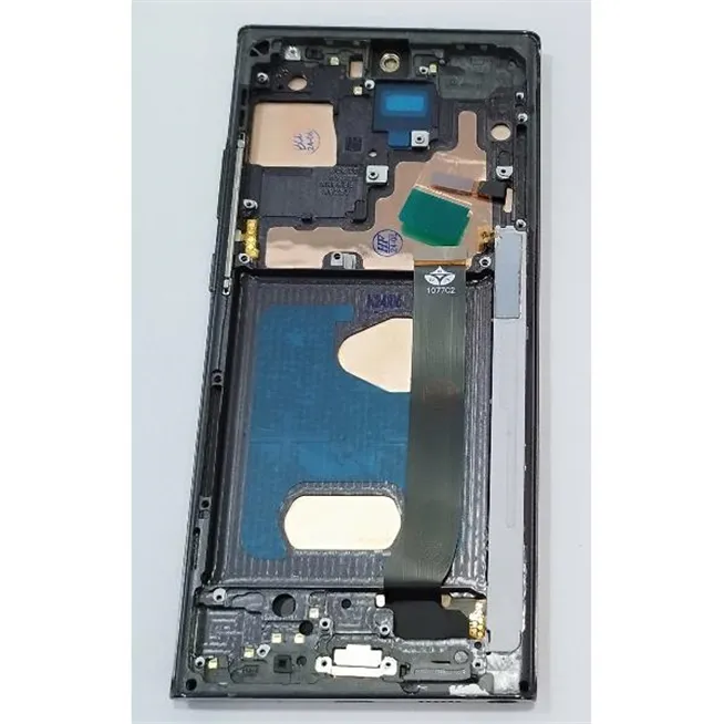 Pantalla lcd TFT para Samsung Galaxy Note 20 Ultra Note 20 Ultra 5G mas tactil negro con marco negro