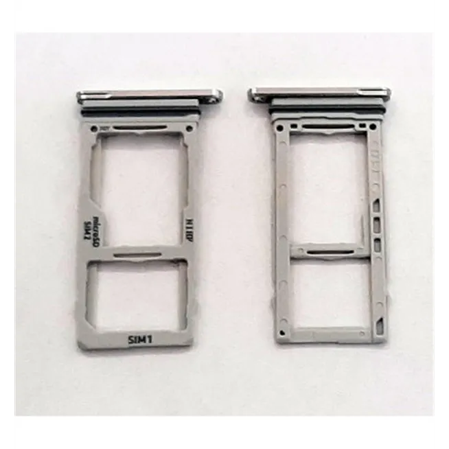 Soporte o bandeja dual sim blanca para Samsung Galaxy Note 20 Ultra SM-N986F calidad premium