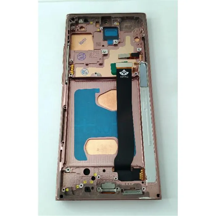Pantalla TFT para Samsung Galaxy Note 20 Ultra Note 20 Ultra 5G mas tactil negro mas marco dorado compatible