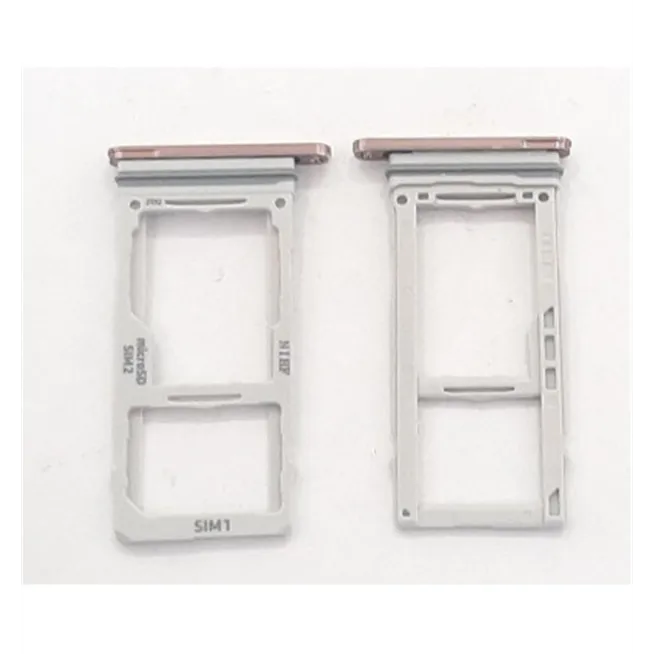 Soporte o bandeja dual sim dorada para Samsung Galaxy Note 20 Ultra SM-N986F calidad premium