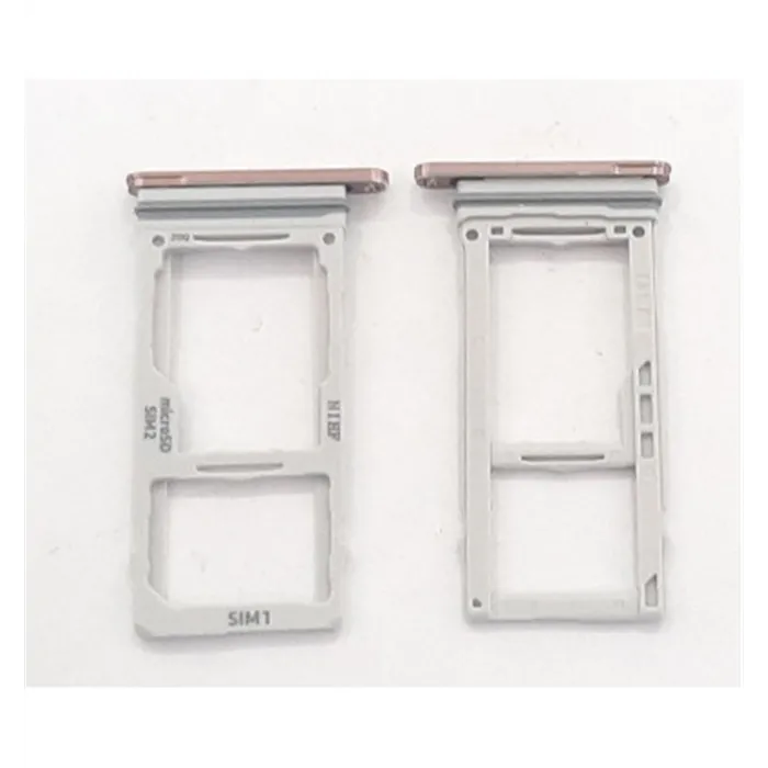 Soporte o bandeja dual sim dorada para Samsung Galaxy Note 20 Ultra SM-N986F calidad premium