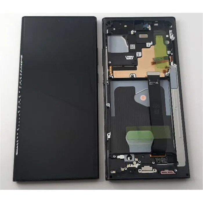 Pantalla lcd GH82-31453A para Samsung Galaxy Note 20 Ultra SM-N986F mas tactil negro marco mystic black service pac