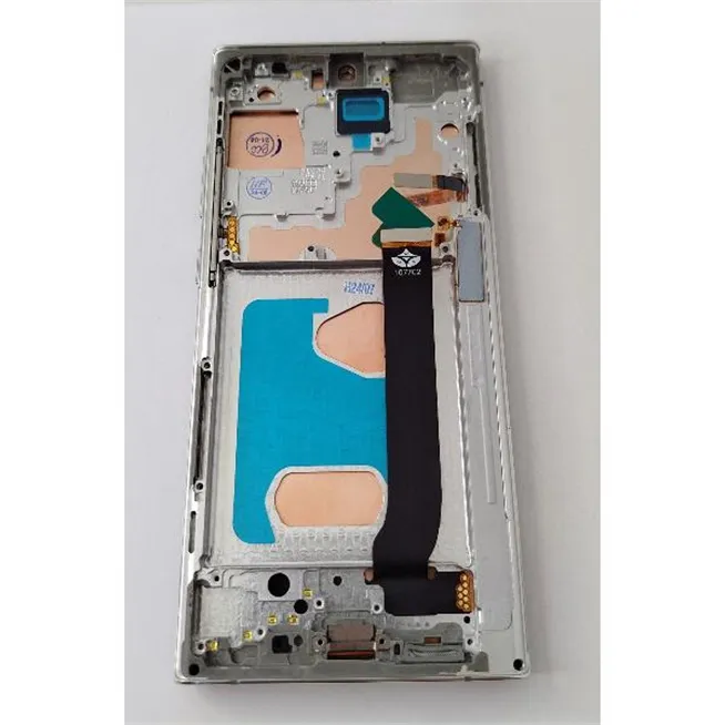 Pantalla TFT para Samsung Galaxy Note 20 Ultra Note 20 Ultra 5G mas tactil negro mas marco blanco compatible