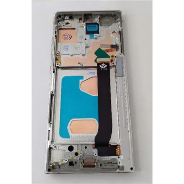 Pantalla TFT para Samsung Galaxy Note 20 Ultra Note 20 Ultra 5G mas tactil negro mas marco blanco compatible