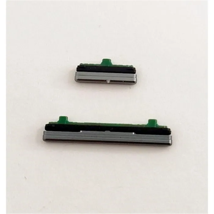 Set 2 botones negros para Samsung Galaxy S10 5G SM-G977F calidad premium