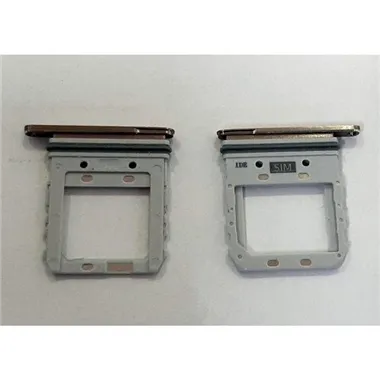 Soporte o bandeja sim dorada para Samsung Galaxy S10 5G SM-G977F calidad premium