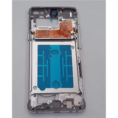Carcasa central o marco plata para Samsung Galaxy S10 5G SM-G977F SM-G977B SM-G977 G977 G977F G977B calidad premium