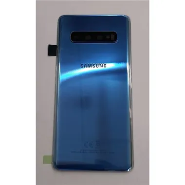 Tapa trasera o tapa bateria azul para Samsung Galaxy S10 SM-G973 GH82-18378C Service Pack