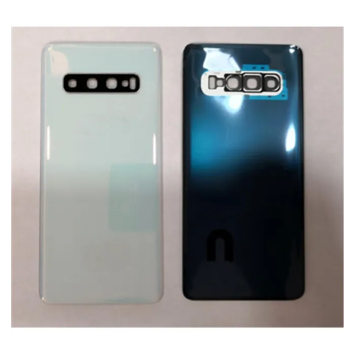 Tapa trasera o tapa bateria prisma blanco mas cubierta camara para Samsung Galaxy S10 SM-G973F