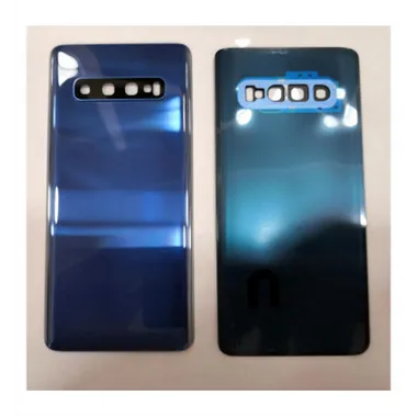 Tapa trasera o tapa bateria azul mas cubierta camara para Samsung Galaxy S10 SM-G973F