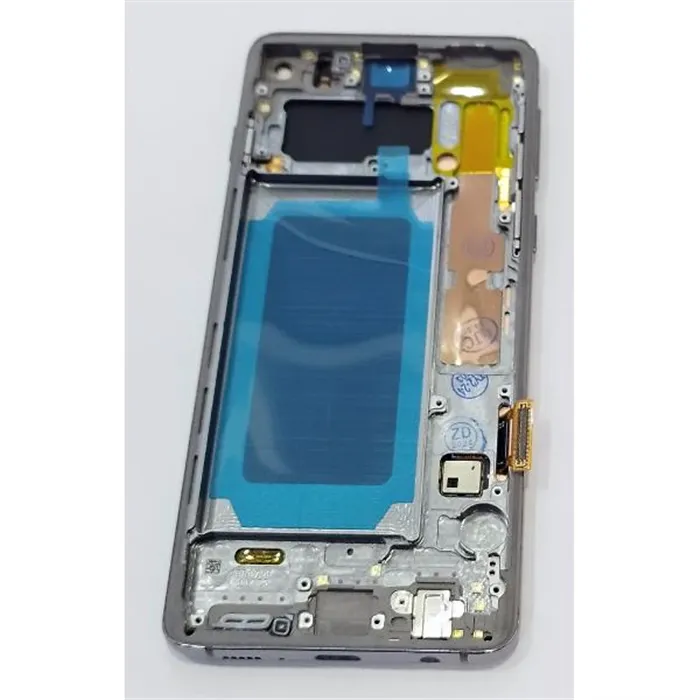 Pantalla lcd para Samsung Galaxy S10 G973F mas tactil negro con marco negro calidad Oled