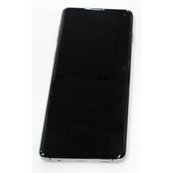 Pantalla lcd para Samsung Galaxy S10 G973F mas tactil negro con marco negro calidad Oled