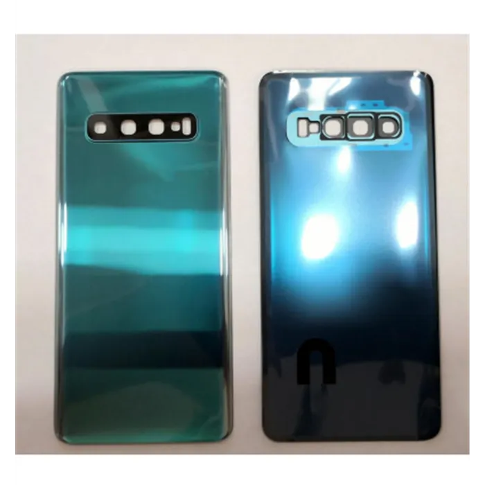 Tapa trasera o tapa bateria verde mas cubierta camara para Samsung Galaxy S10 SM-G973F