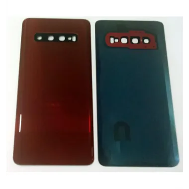 Tapa trasera o tapa bateria roja mas cubierta camara para Samsung Galaxy S10 SM-G973F