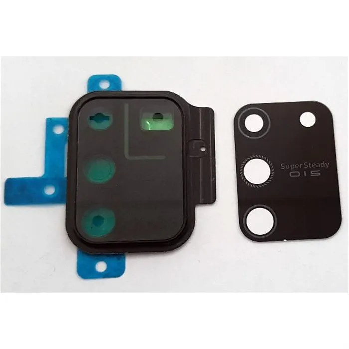 Cubierta camara negra para Samsung Galaxy S10 Lite G770F SM-G770F G770 SM-G770 calidad premium