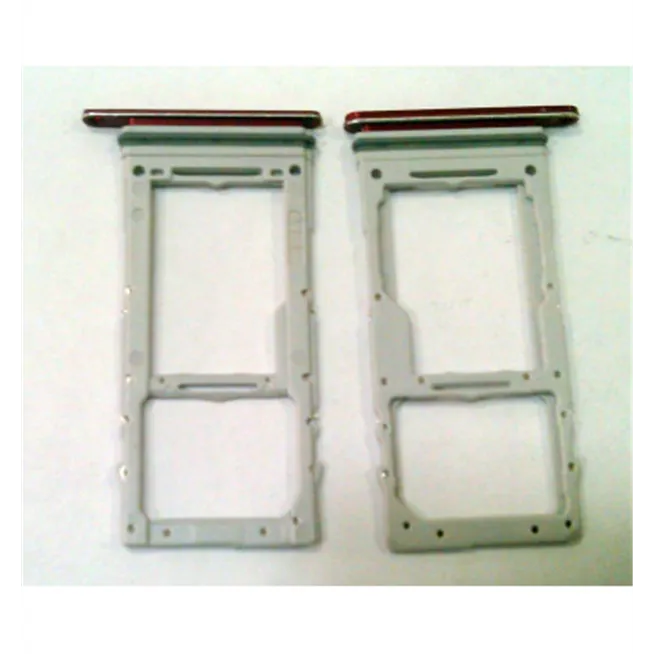 Soporte o bandeja SIM roja para Samsung Note 10 lite N770 calidad premium dual sim