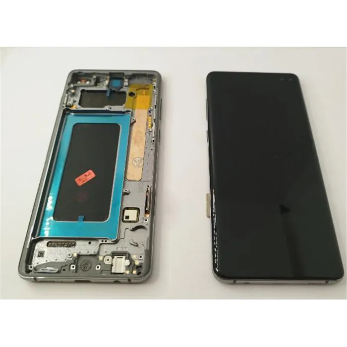 Pantalla lcd para Samsung Galaxy S10 Plus G975f mas tactil negro con marco negro calidad premium