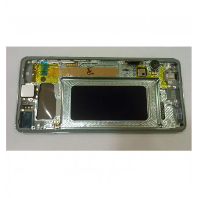 Samsung GH82-18849E Galaxy S10 plus S10+ SM-G975F pantalla lcd + táctil negro + marco Prism Green premium